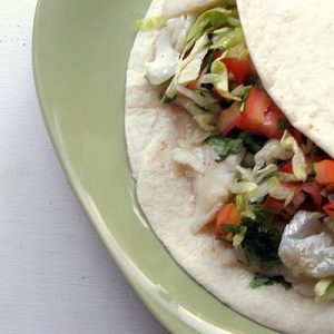 Fresh Fish Tacos With Homemade Salsa