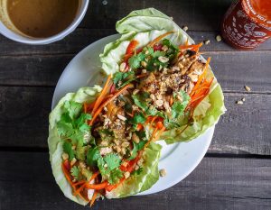 Thai Chicken Tacos